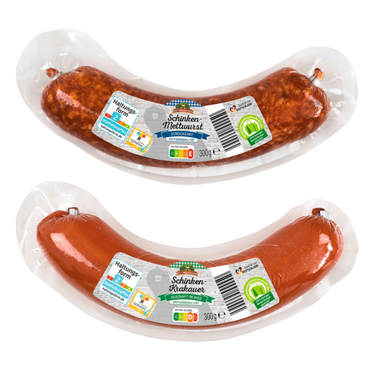 Bild 1 von GUT DREI EICHEN Schinken-Krakauer / -Mettwurst