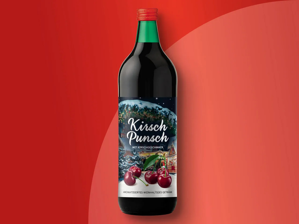 Kirsch Punsch, 1 l von Lidl ansehen!