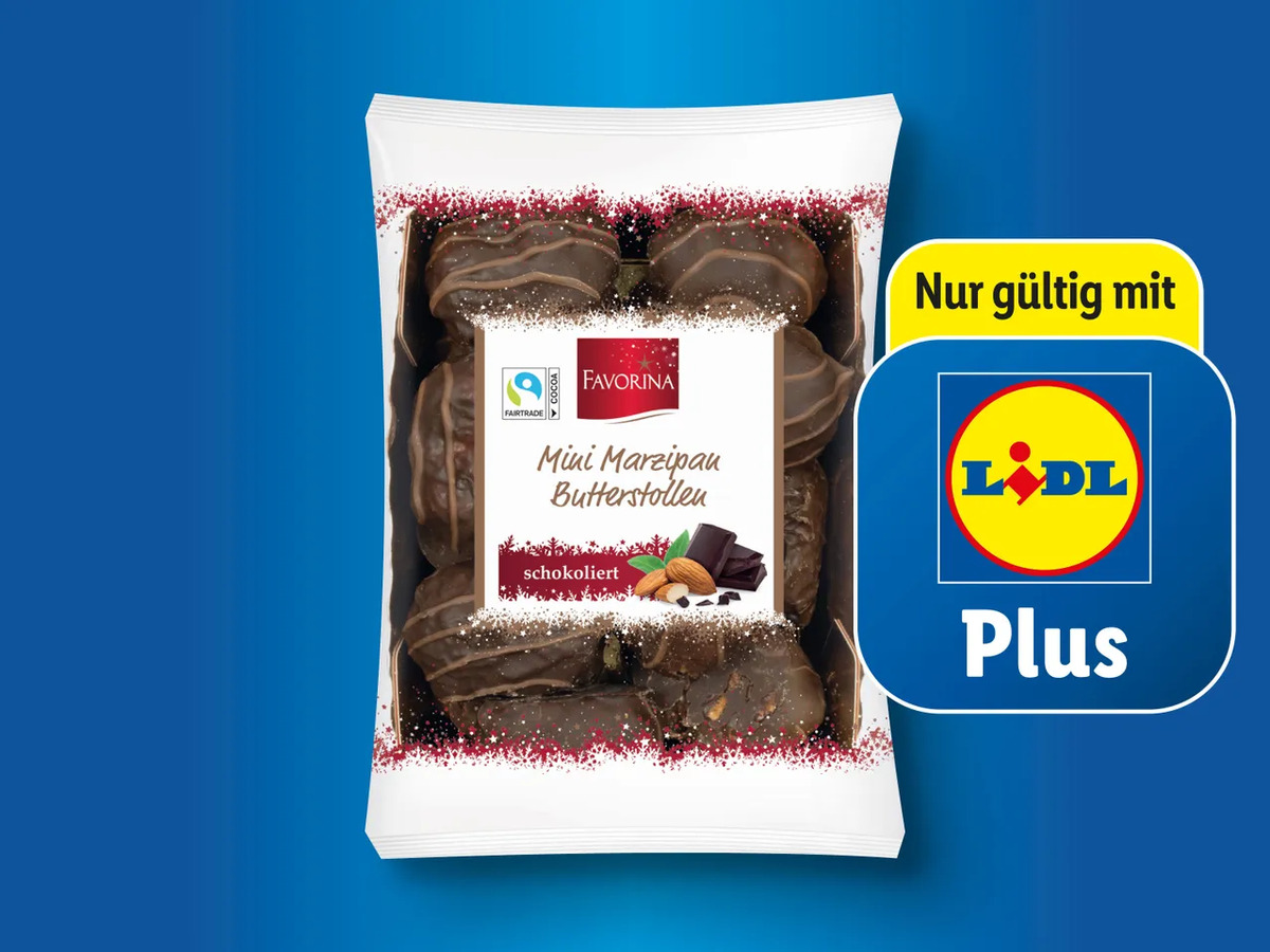 Bild 1 von Favorina Mini Butterstollen, 
         350 g