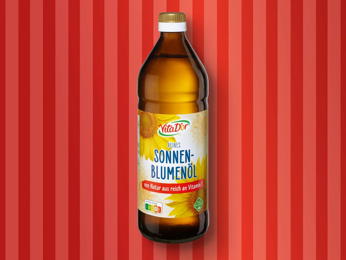 Bild 1 von Vita D'or Reines Sonnenblumenöl, 
         0,75 l