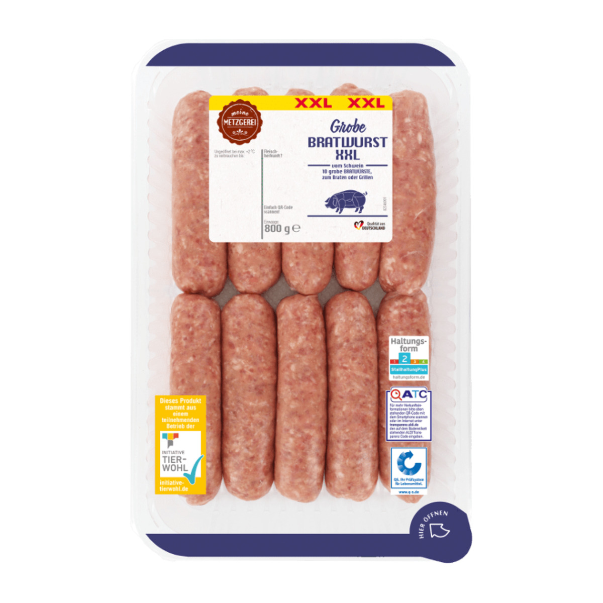 MEINE METZGEREI Bratwurst XXL von ALDI Nord ansehen!