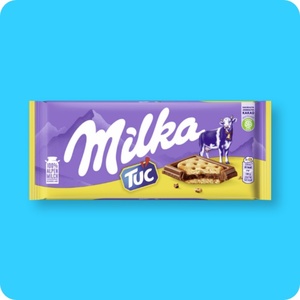 Schokolade MILKA Tuc oder Lu