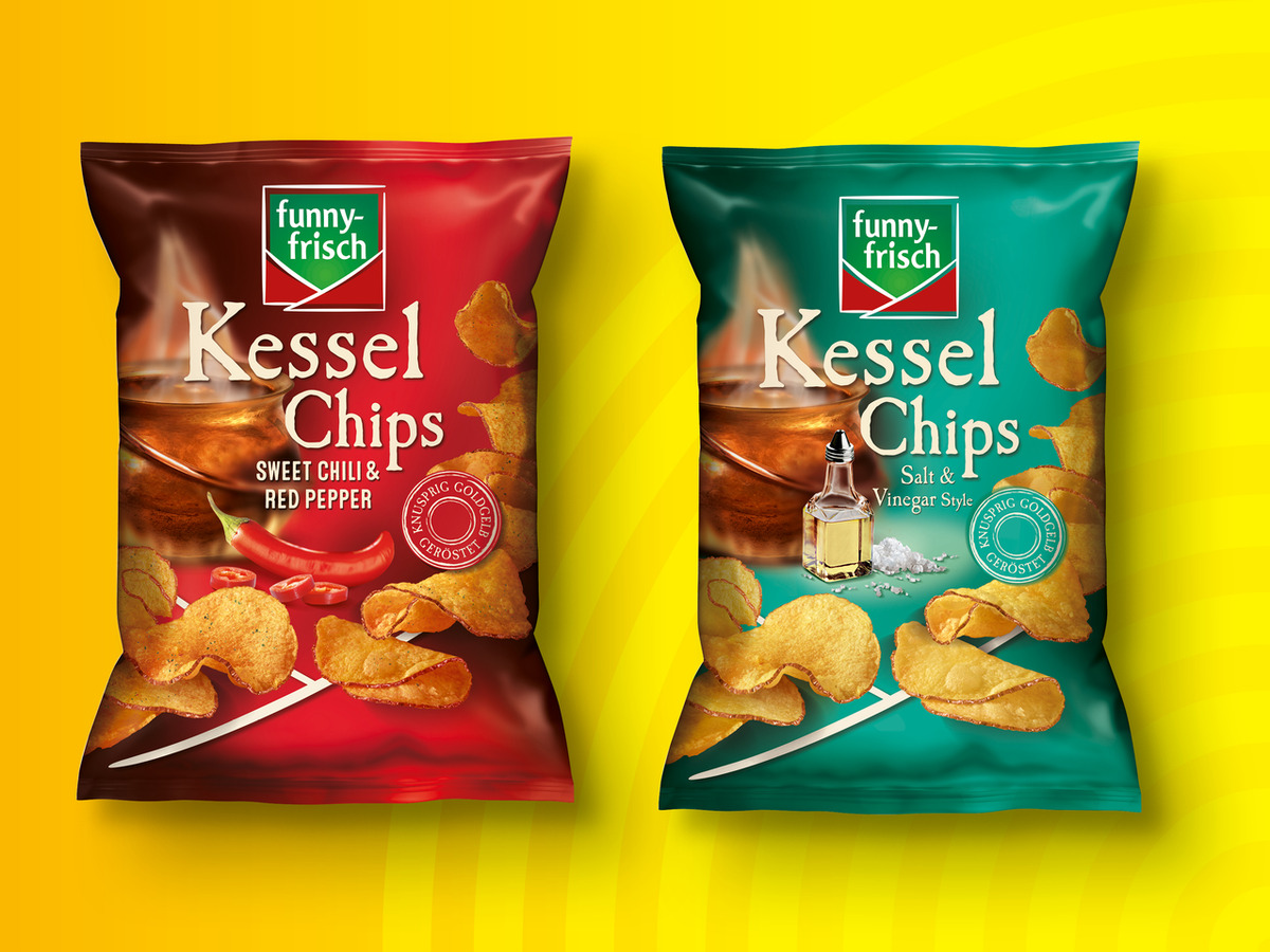 Bild 1 von funny-frisch Kessel Chips, 
         120 g