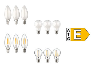 LIVARNO home LED-Filamentlampen, 
         3 Stück