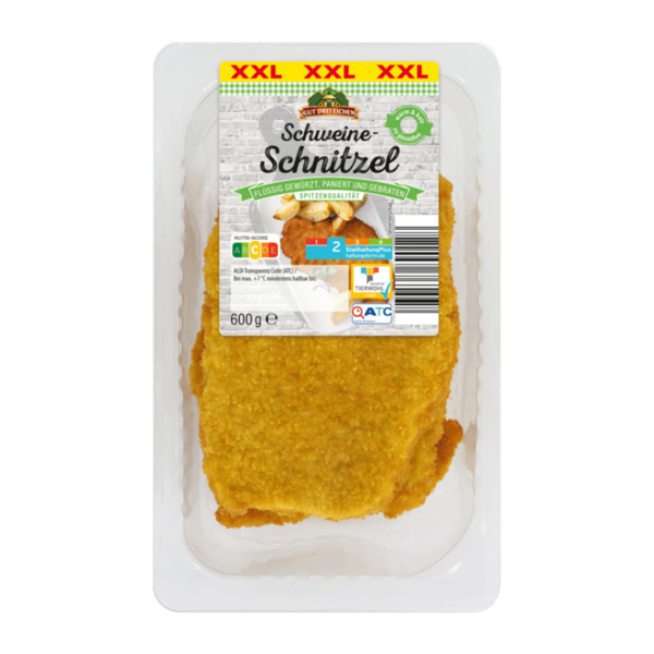 GÜLDENHOF Gut drei Eichen Schnitzel XXL von ALDI Nord ansehen