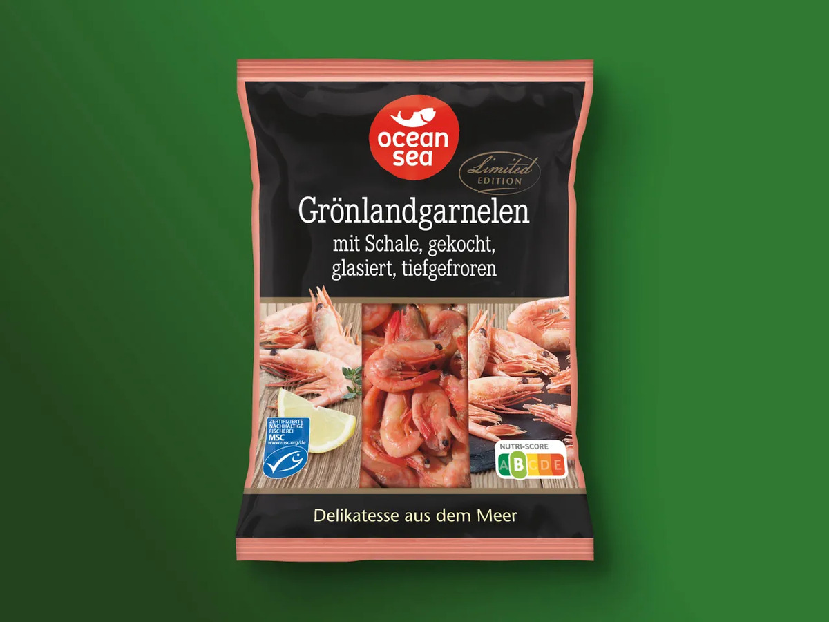 Bild 1 von Ocean Sea MSC Grönlandgarnelen, 
         1 kg; Abtropfgewicht: 900 g
