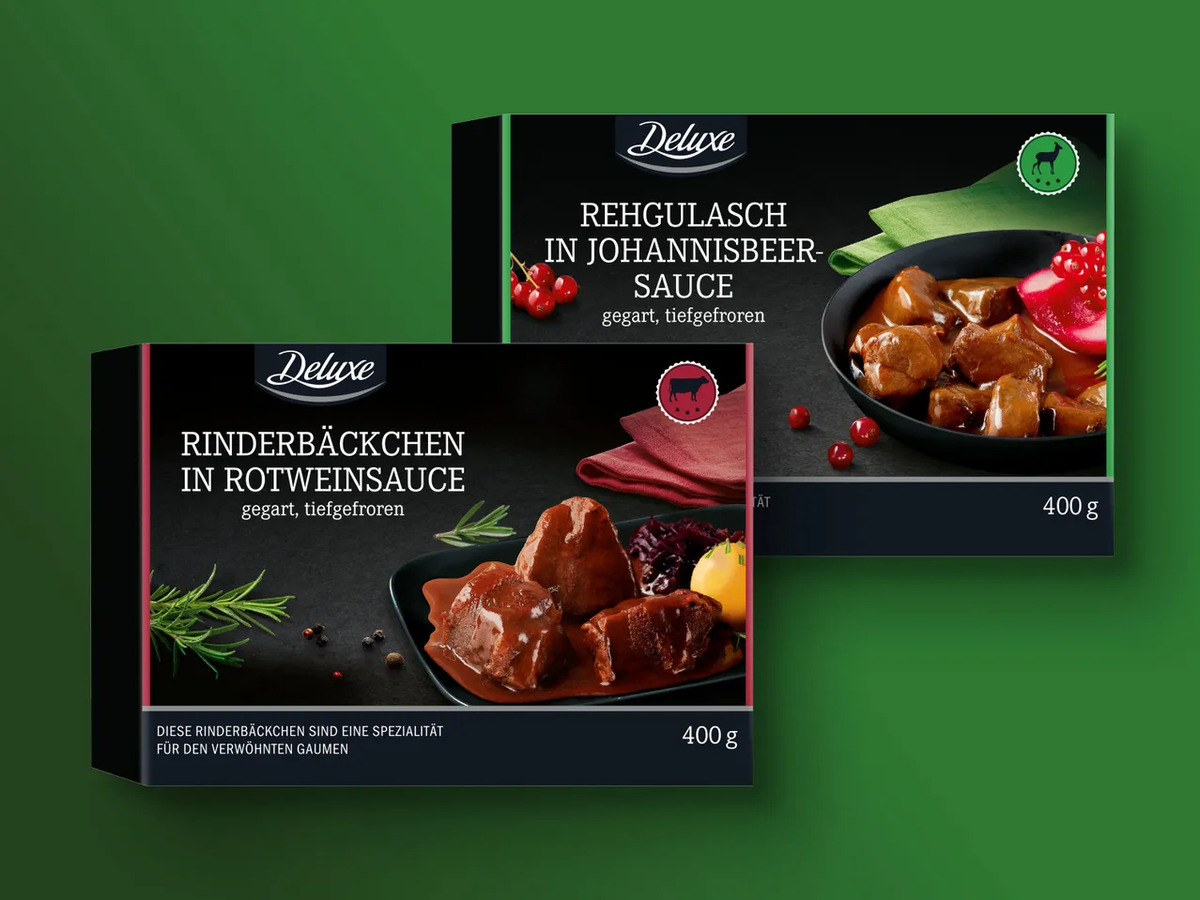 Bild 1 von Deluxe Gegarte Fleischprodukte, 
         400/320 g