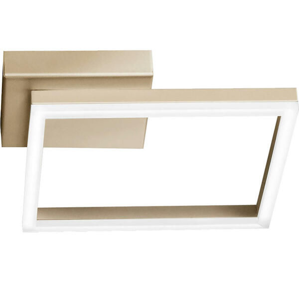 Bild 1 von Fabas Luce Led-Wandleuchte Bard, Gold, Metall, Kunststoff, 30x5.5 cm, DIN EN ISO 9001, Lampen & Leuchten, Leuchtenserien