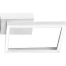 Bild 1 von Fabas Luce Led-Wandleuchte Bard, Weiß, Metall, Kunststoff, 30x5.5 cm, DIN EN ISO 9001, Lampen & Leuchten, Leuchtenserien