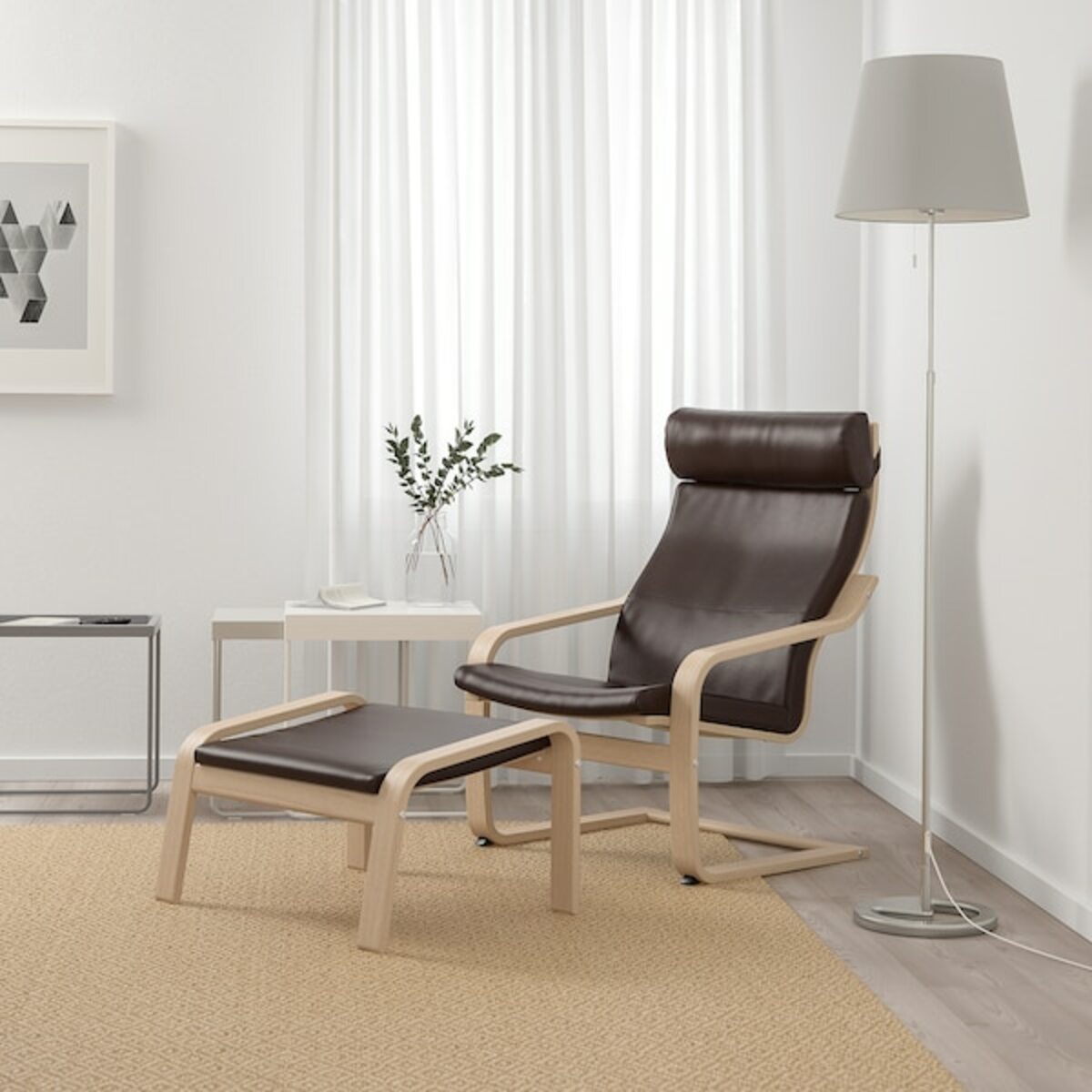 Bild 4 von POÄNG  Sessel und Hocker