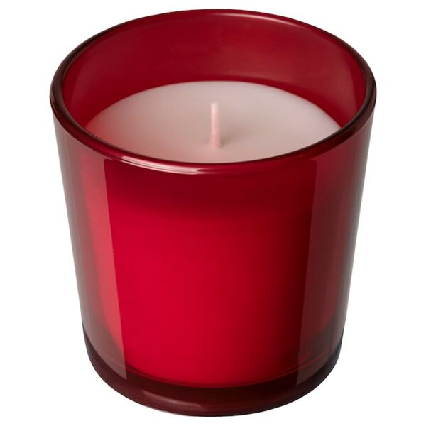 Bild 1 von VINTERFINT  Duftkerze im Glas, 5 Wintergewürze rot 25 Std.