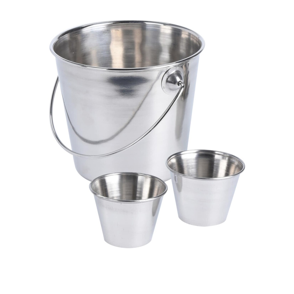 Bild 1 von neuetischkultur Schalen-Set, 3-teilig Edelstahl