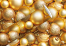 Bild 1 von Braun & Company Geschenkpapier Kollektion Balls gold 2 m x 70 cm
