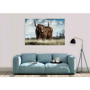 Glasbild, Braun, Grün, Glas, rechteckig, 148x98 cm, Fotografie, einfache und schnelle Anbringung, glänzend, Bilder, Glasbilder