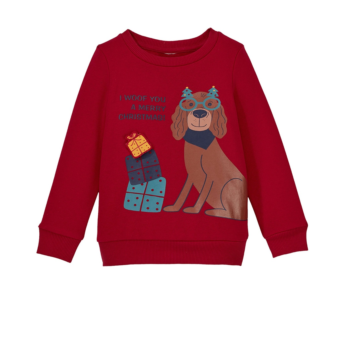 Bild 3 von LILY & DAN Kinder Weihnachtssweatshirt