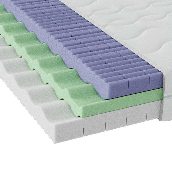 Bild 1 von Boxxx Komfortschaummatratze, Weiß, Textil, H2 + H3, 140x200 cm, Über- und Sondergrößen erhältlich, Tragegriffe, Wendematratze, Bezug rundum abnehmbar, Schlafzimmer, Matratzen Shop, Matratzen, Ka
