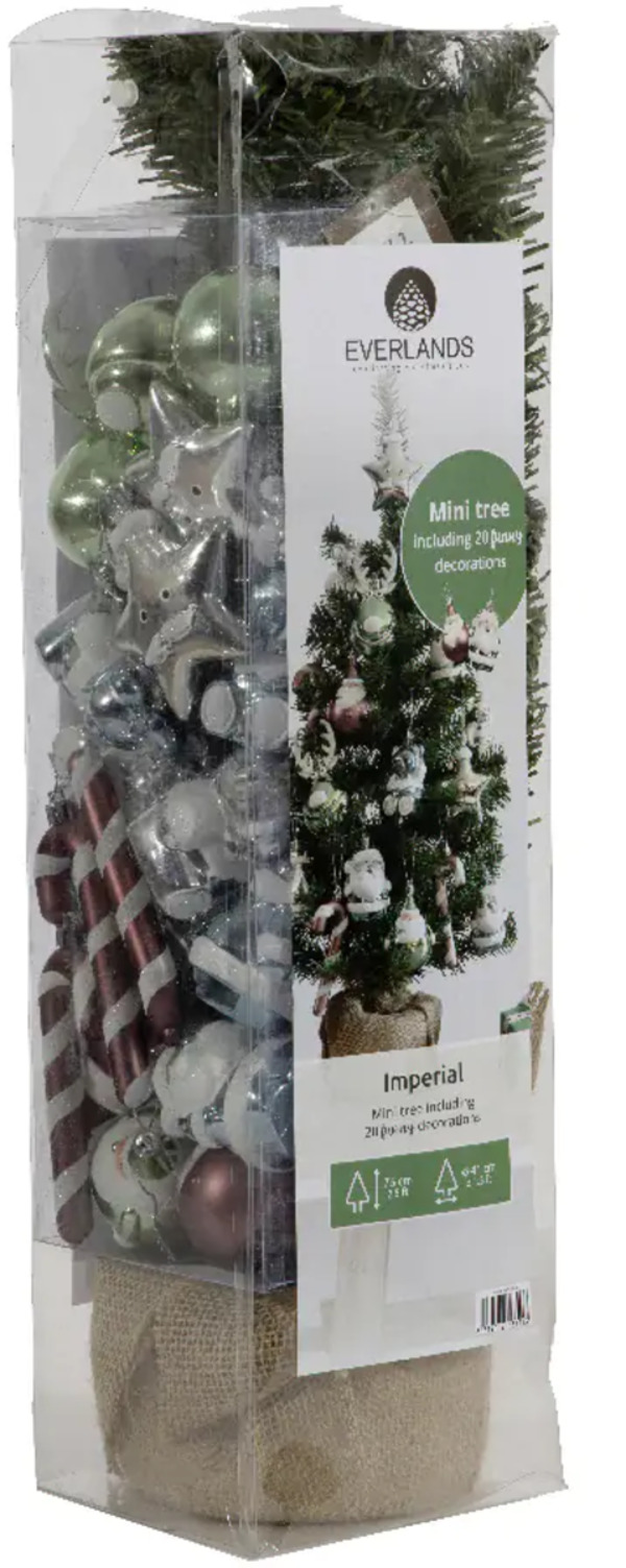 Bild 1 von Kaemingk Mini Tannenbaum Imperial 75 cm grün bunt