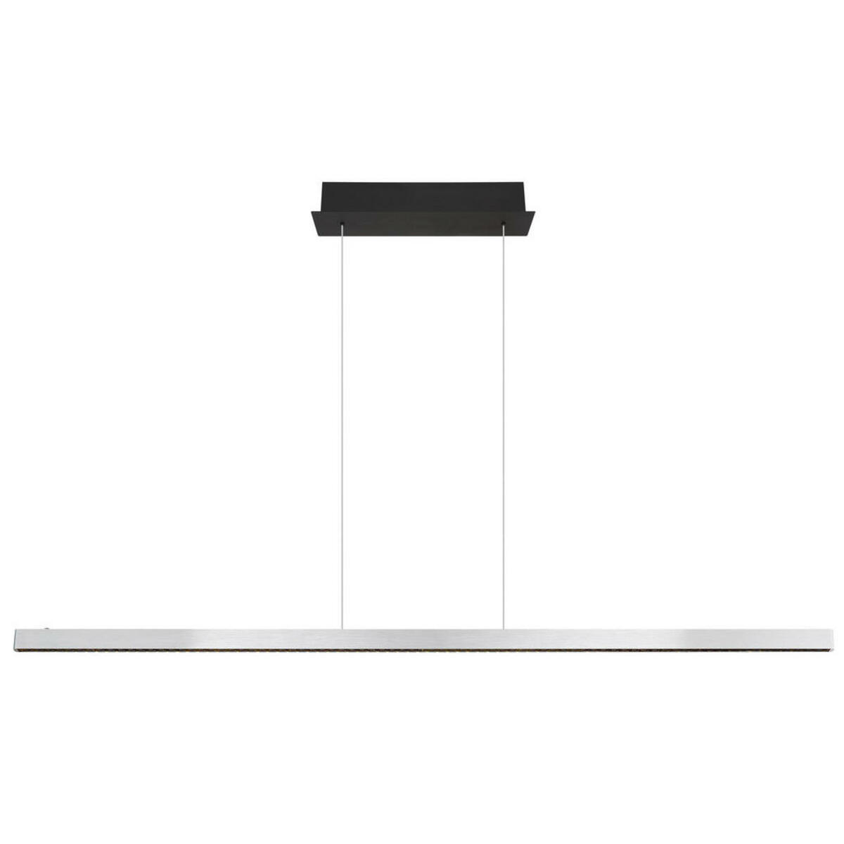 Bild 1 von Globo Led-Hängeleuchte, Schwarz, Transparent, Metall, Kunststoff, 9x120 cm, höhenverstellbar, Touch (on/off), Lampen & Leuchten, Innenbeleuchtung, Hängelampen, Esstischlampen