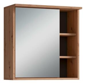 Spiegelschrank Wellness mit LED 1 Tür BHT 60x61x28 cm