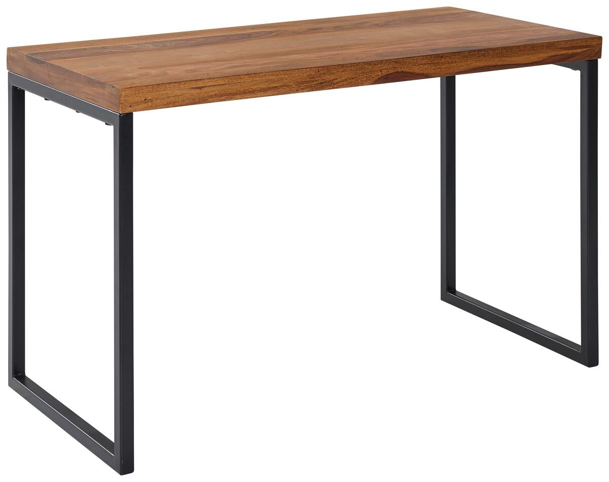 Bild 1 von Schreibtisch massiv B: 59 cm H: 120 cm Wl6.518, Schwarz, Sheeshamfarben