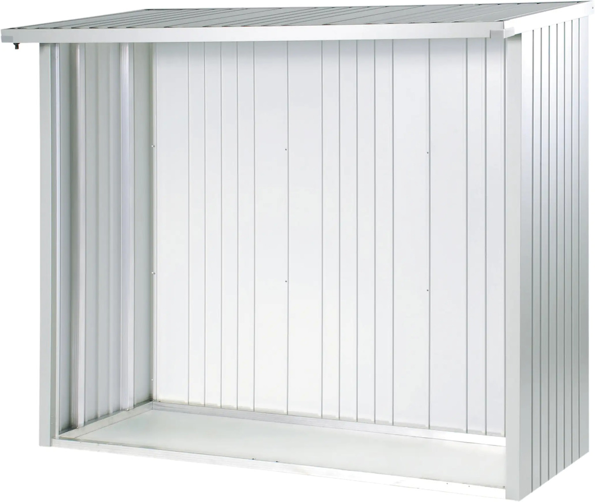 Bild 1 von Biohort Rückwand zu Kaminholzregal Woodstock 230 silber