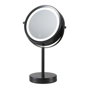 Leuchtspiegel Mirri 1 in Schwarz ca. 21x32x21cm, Schwarz