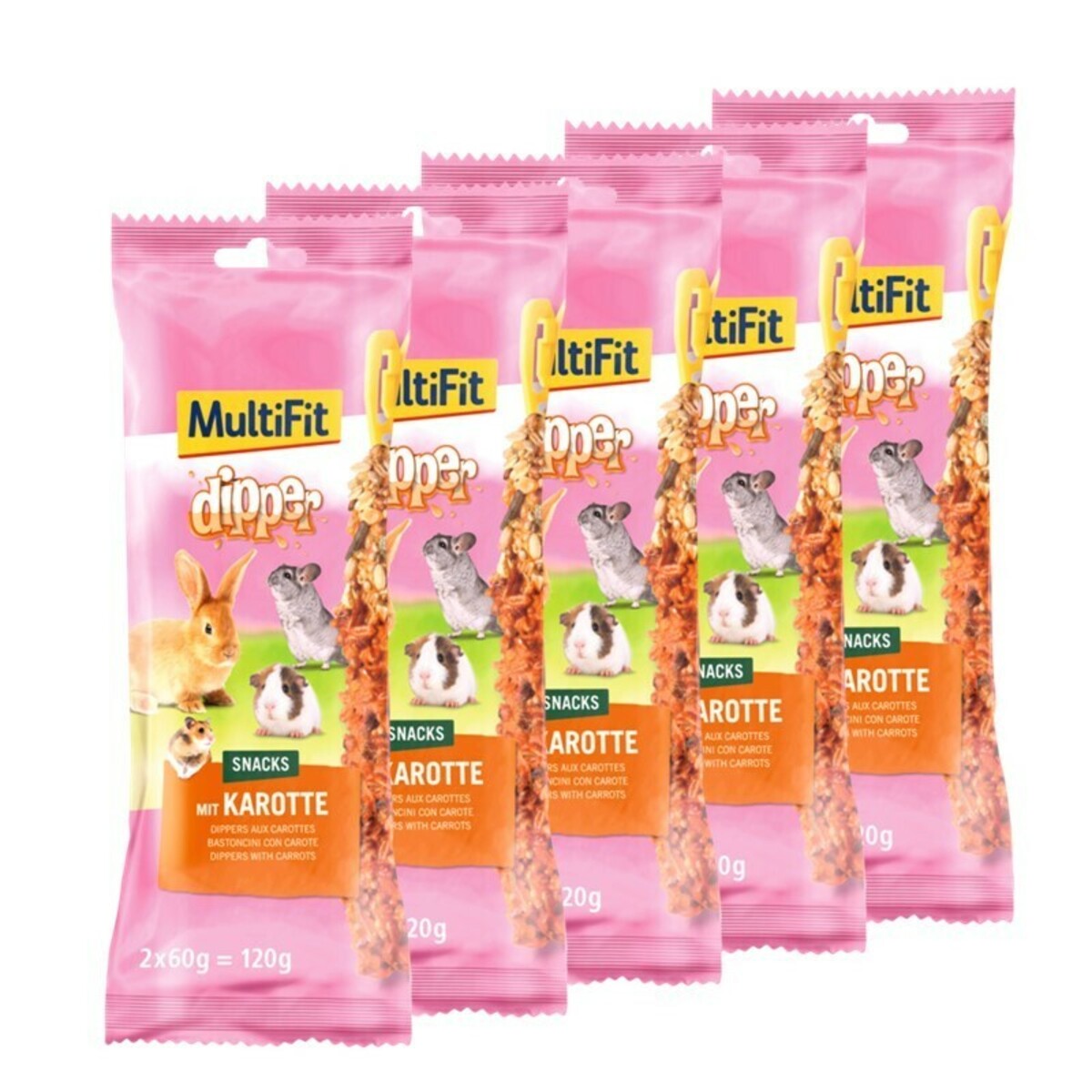 Bild 1 von MultiFit Dippers 5x2 Dippers Karotte