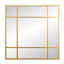 Bild 1 von Mid.you Wandspiegel, Gold, Metall, Glas, quadratisch, 120x120x3 cm, Bsci, Badezimmer, Badezimmerspiegel, Badspiegel