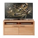 Bild 1 von Carryhome Tv-Element, Kernbuche, Metall, Kernbuche, massiv, 3 Fächer, 131x58x45 cm, Kabeldurchlass, Wohnzimmer, TV Möbel, TV-Elemente