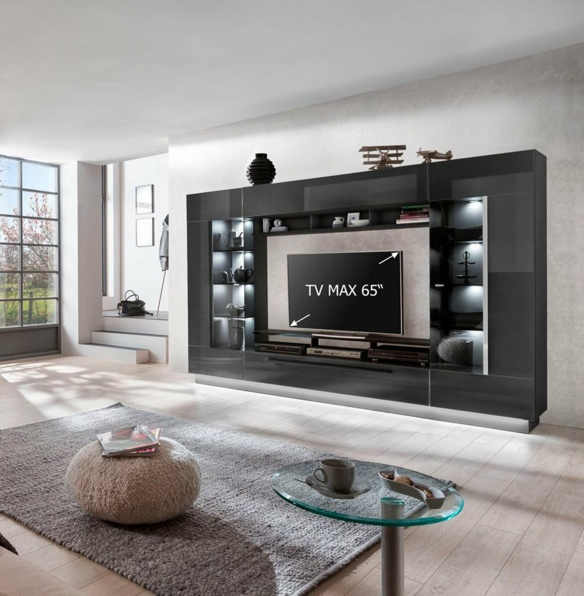 Bild 1 von INOSIGN Wohnwand Denira, (Set, 4-St)