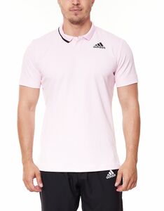 adidas US Series FreeLift Polo Herren Tennis T-Shirt Polo-Shirt mit AEROREADY HN7009 Rosa