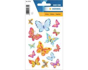 Sticker Schmetterling 2 Blatt