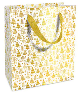 Braun & Company Geschenktragetasche Golden Forest 18 x 21 x 8 cm