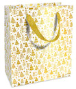 Bild 1 von Braun & Company Geschenktragetasche Golden Forest 18 x 21 x 8 cm