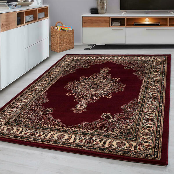 Bild 1 von Novel Orientteppich Marrakesh, Rot, Textil, orientalisch, rechteckig, 300 cm, Oeko-Tex® Standard 100, pflegeleicht, Teppiche & Böden, Teppiche, Orientteppiche
