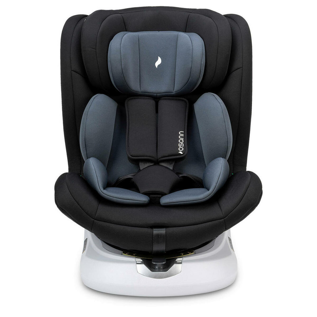 Bild 1 von Osann Kinderautositz, Schwarz, Textil, Füllung: Polyester, 44x60x50 cm, ECE R 129 i-Size, 5-Punkt-Gurtsystem, abnehmbarer und waschbarer Bezug, höhenverstellbare Kopfstütze, integriertes Gurtsyste