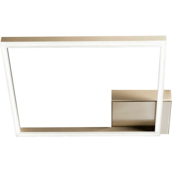 Bild 1 von Fabas Luce Led-Wandleuchte Bard, Gold, Metall, Kunststoff, 45x6.5 cm, DIN EN ISO 9001, Lampen & Leuchten, Leuchtenserien