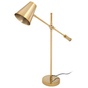 Mid.you Tischleuchte, Gold, Metall, 18x74 cm, Lampen & Leuchten, Innenbeleuchtung, Tischlampen, Tischlampen