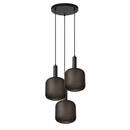 Bild 1 von Lucide Led-Hängeleuchte Eloise, Schwarz, Glas, 40x150 cm, RoHS, Reach, höhenverstellbar, Lampen & Leuchten, Innenbeleuchtung, Hängelampen, Esstischlampen