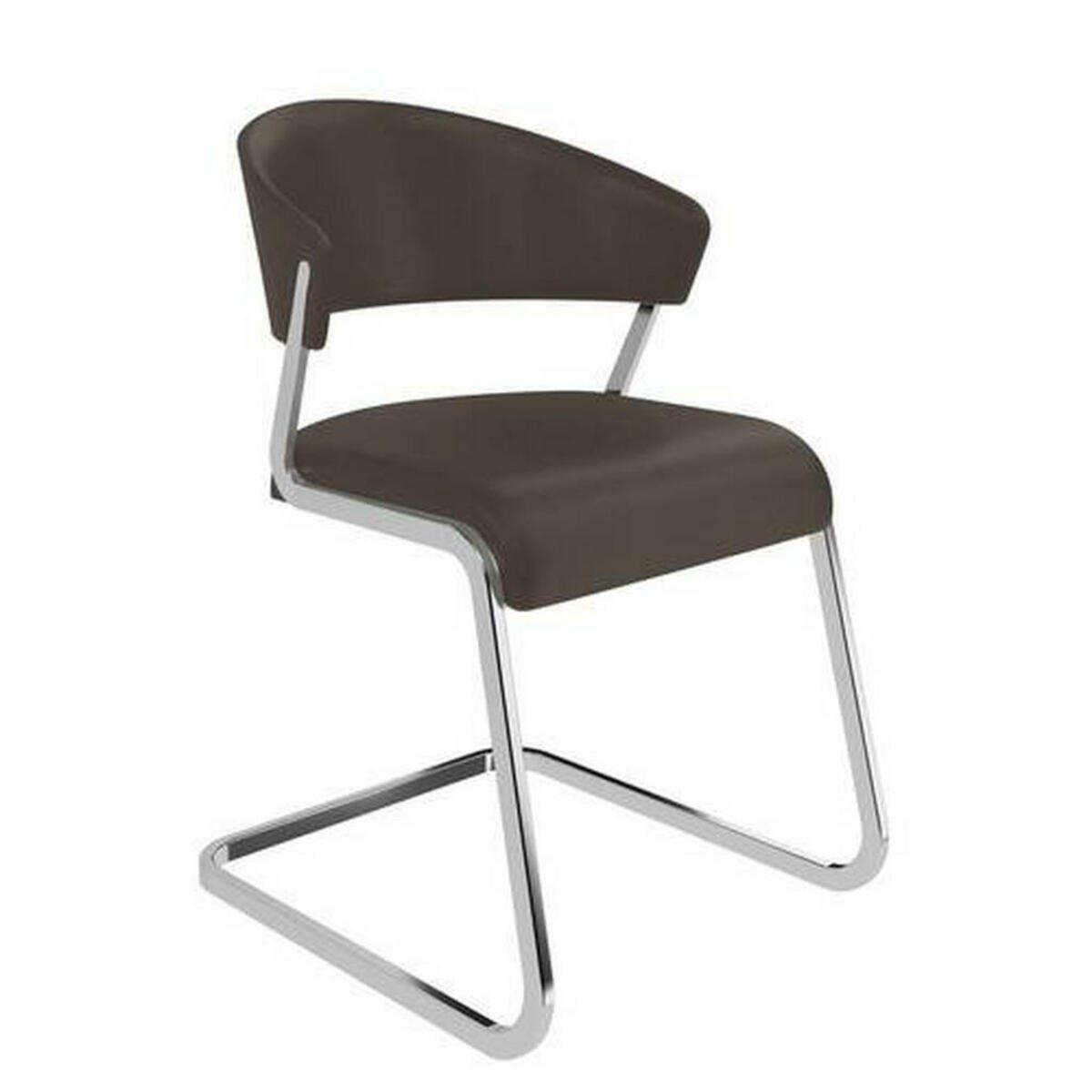 Bild 1 von hülsta Schwingstuhl, Braun, Metall, Leder, Echtleder, Nappaleder, U-Form, 52.5x86x60 cm, Blauer Engel, Goldenes M, Dgm, Lederauswahl, Typenauswahl, abwischbar, Esszimmer, Stühle, Schwingstühle