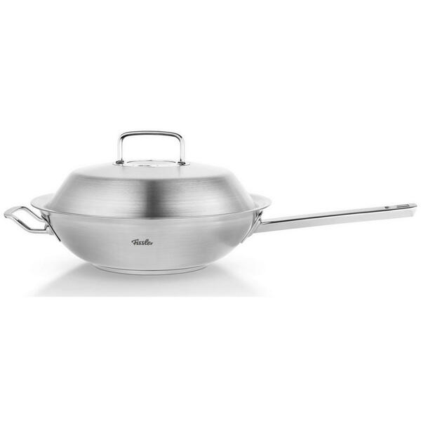 Bild 1 von Fissler WOK pure-profi-collection, Silber, Metall, backofengeeignet,backofengeeignet, Kochen, Pfannen, Woks