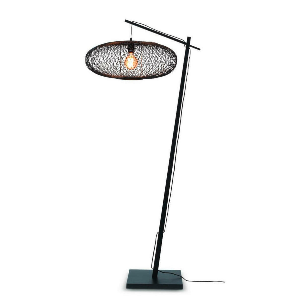 Bild 1 von Good & Mojo Stehleuchte Good&Mojo,Schwarz, 60x176 cm, LED-Leuchtmittel austauschbar, Lampen & Leuchten, Innenbeleuchtung, Stehlampen, Stehlampen
