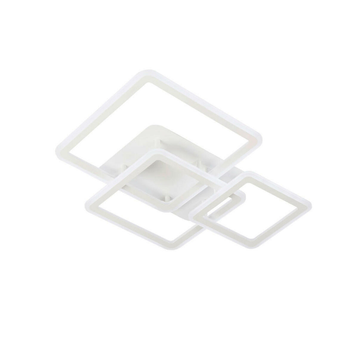 Bild 1 von Fischer & Honsel Led-Deckenleuchte, Weiß, Metall, Kunststoff, 54 cm, 3-fach schaltbar, stufenverstellbar, Farbtemperaturwechsler, Lampen & Leuchten, Innenbeleuchtung, Deckenleuchten