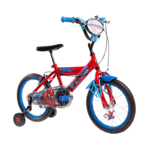 Kinder-Fahrrad Spider-Man 16 Zoll, rot