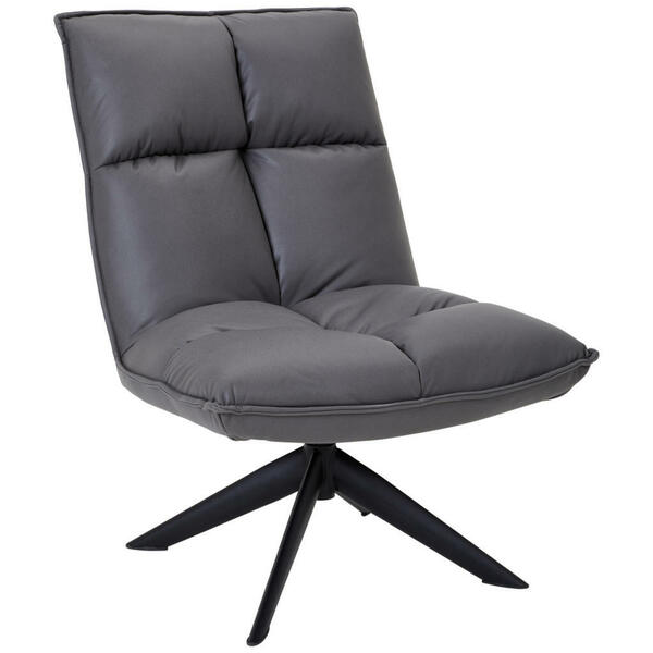 Bild 1 von Xora Sessel, Schwarz, Dunkelgrau, Metall, Textil, 68x98x78 cm, Wohnzimmer, Sessel, Polstersessel