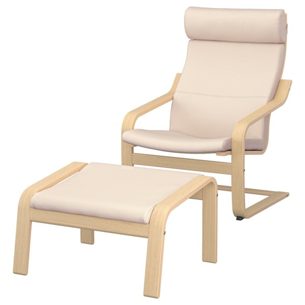 Bild 1 von POÄNG  Sessel und Hocker