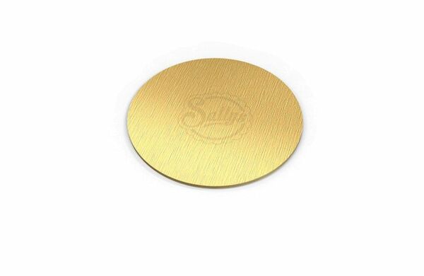Sallys Cake Boards Sottotorta Argento 25 Cm - Cartone Leggero Con Rivestimento Alluminio, Spessore 4 Mm - Resistenti E Anti-Grasso