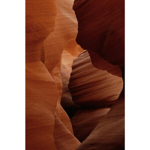 Bild, Rotbraun, Metall, rechteckig, 98x148 cm, Fotografie, einfache und schnelle Anbringung, Bilder