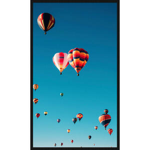 Bild, Mehrfarbig, Kunststoff, 70x118 cm, Fotografie, einfache und schnelle Anbringung, gerahmt, Bilder, Gerahmte Bilder