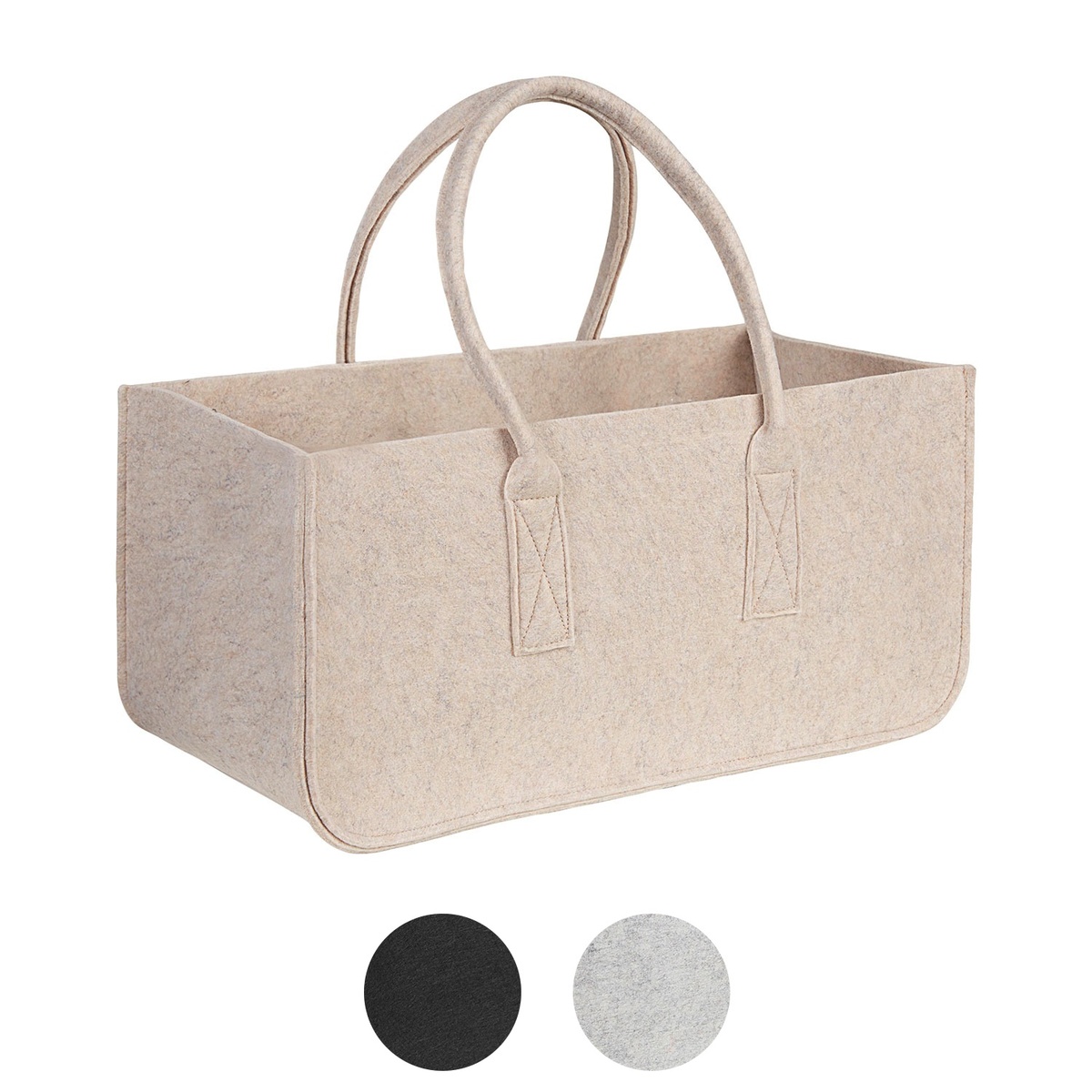 Bild 1 von HOME CREATION Filzkorb, -tasche oder Sitzkissen